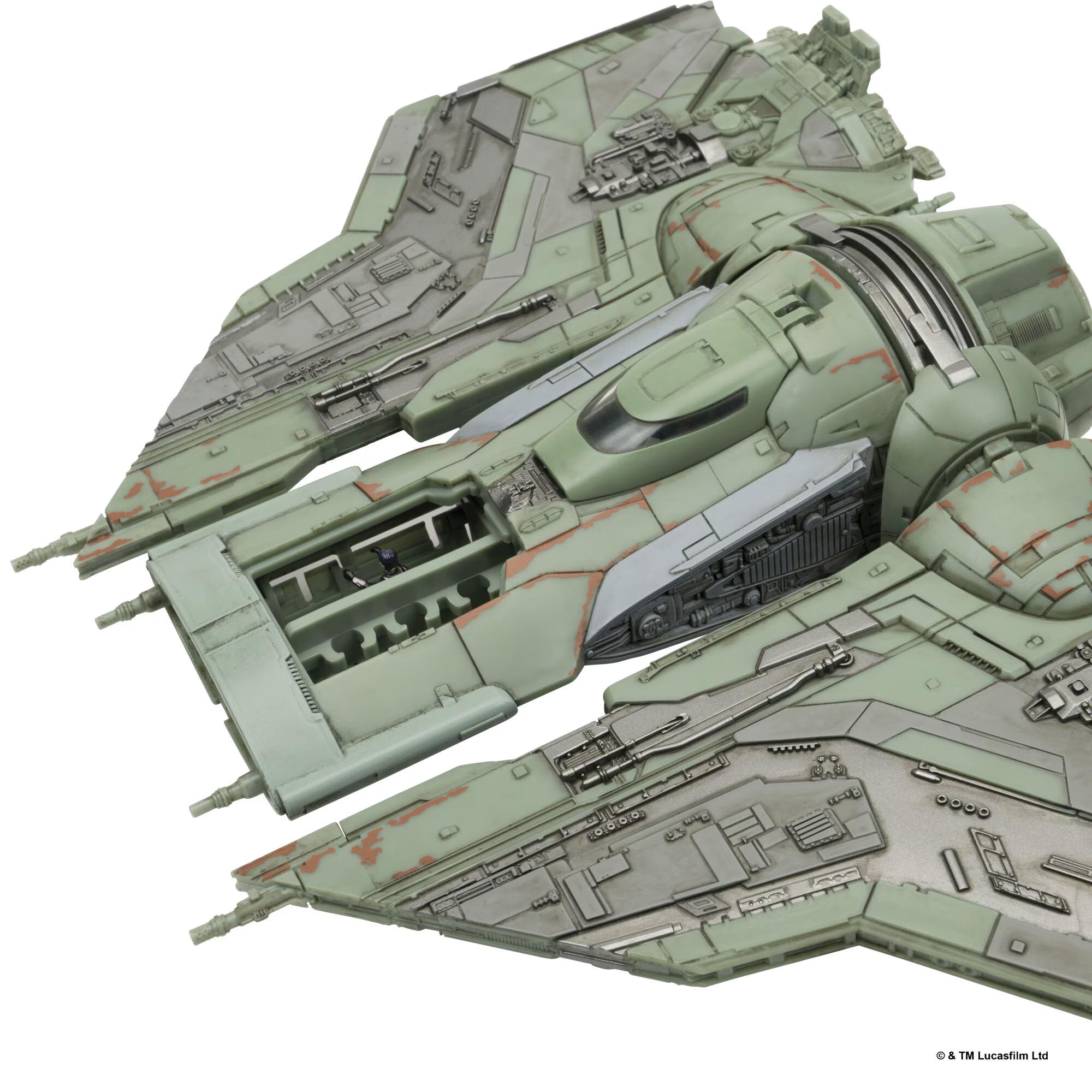 Jazwares Star Wars Micro Galaxy Squadron The Hex - 9-Inch Vehicle