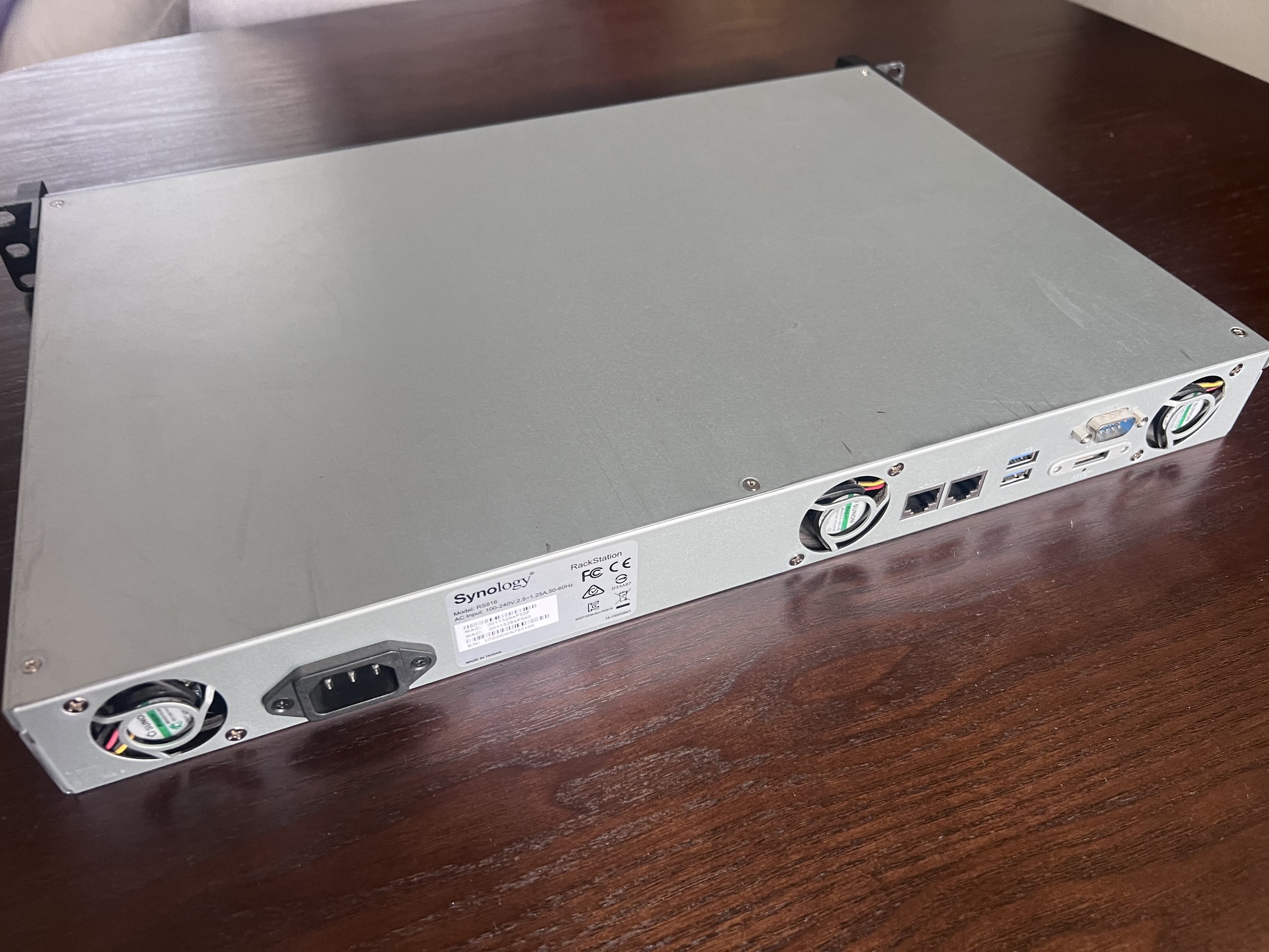 Synology RS816 RackStation 4-Bay 1U NAS - Rulers & Squares - Tacoma ...