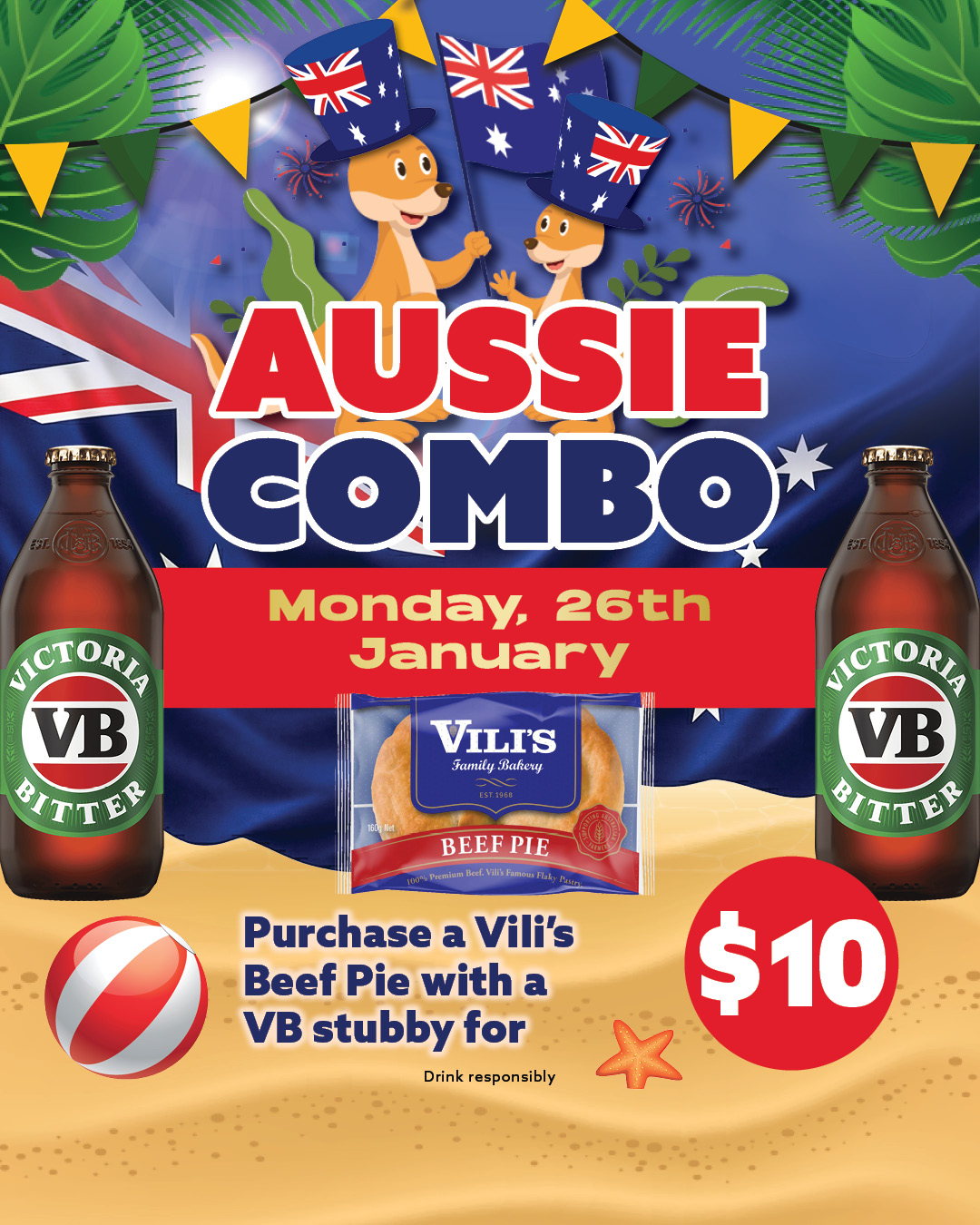 Club - Celebrate Australia Day the Aussie way! Grab a Vilis Beef Pie ...