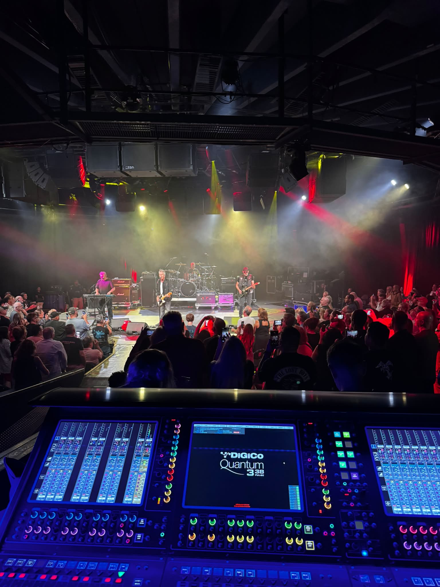 The Escape Club is tearing it up on the opening night of the