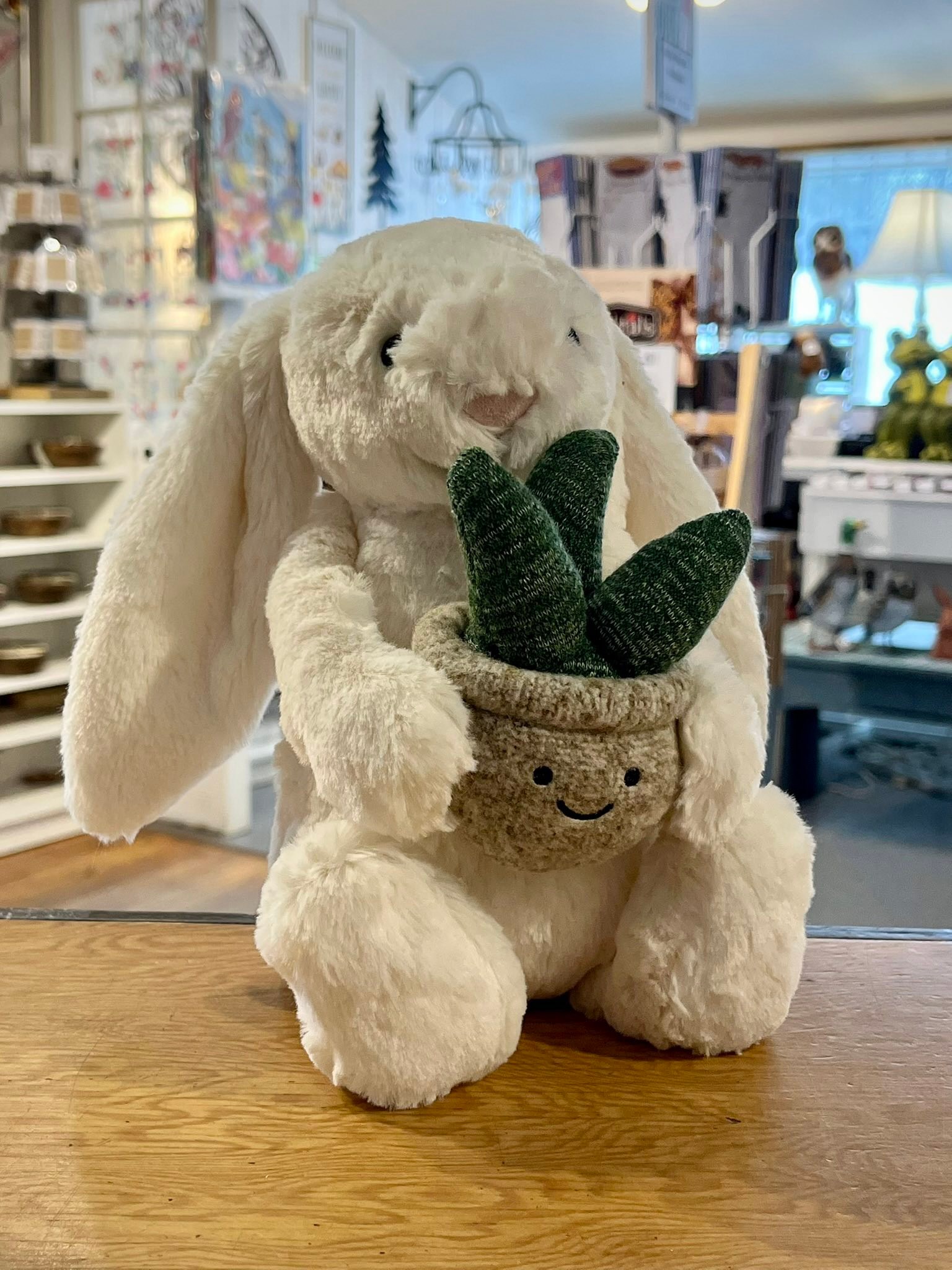 Birchbark - Cream Bunny with Plant | Facebook