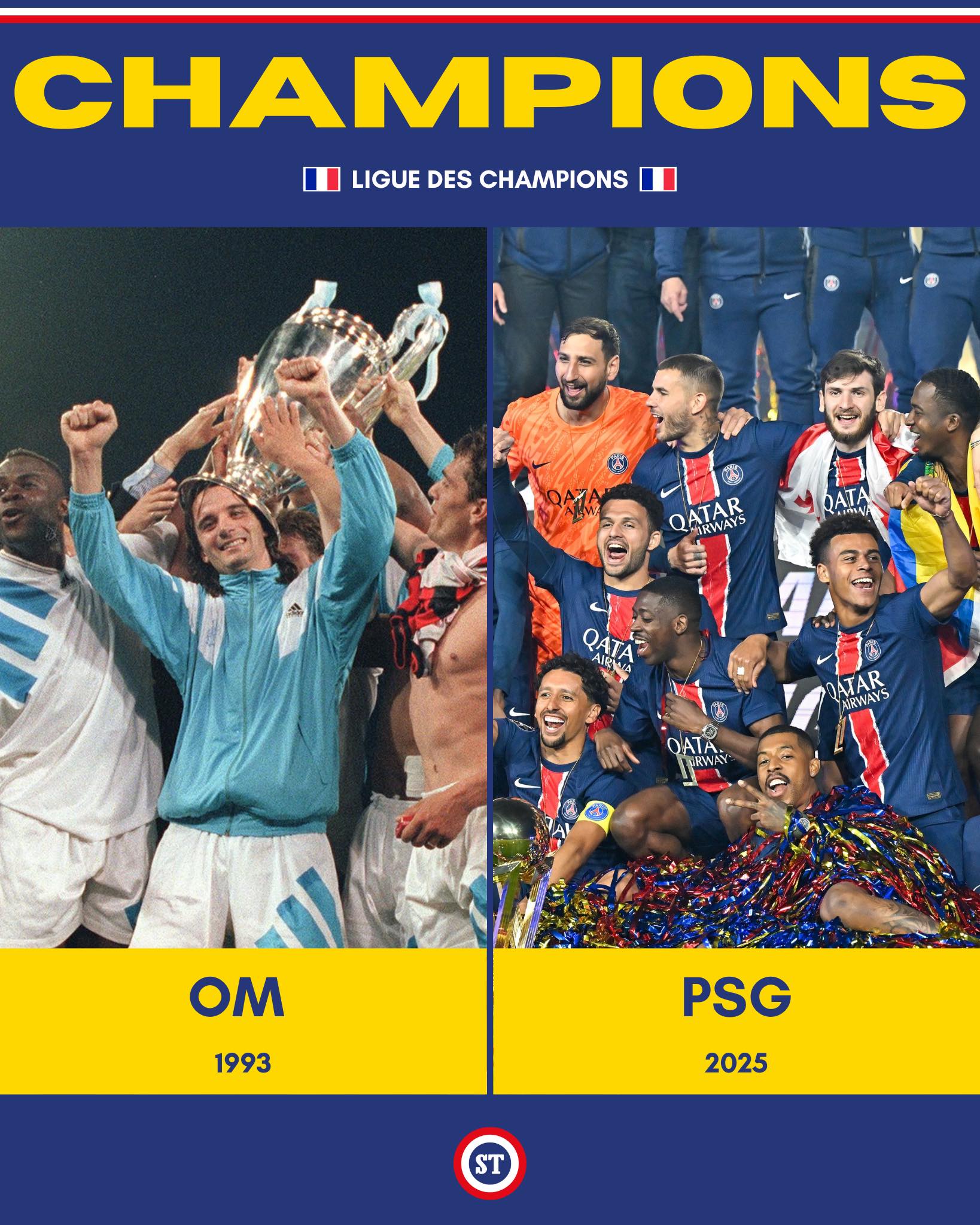 Patch Brodé PSG Vs OM Trophée 2025 - Couleur Blanc, Clubs Français, Neuf (sans Marque)