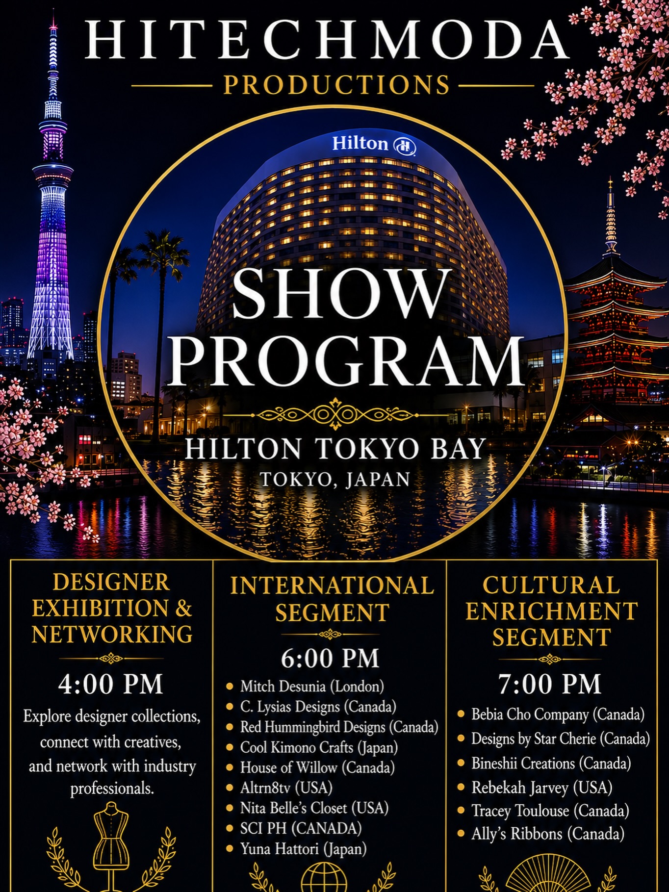 TOKYO FASHION SHOW 2026 ?? Join us for an unforgettable evening 
