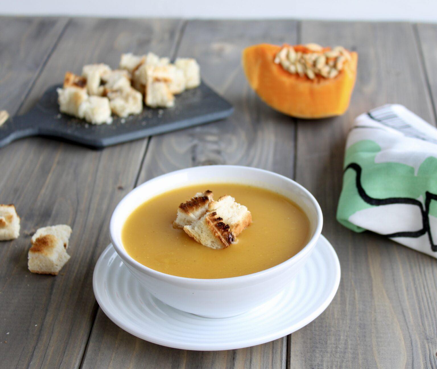 Cookaround- cucina e ricette | 🥣 CREMA DI ZUCCA E PATATE 🧡 | Facebook