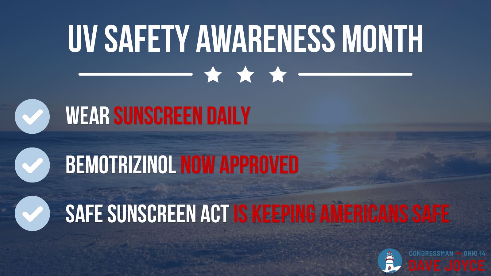 July is UV Safety Awareness Month, a reminder of the importance of