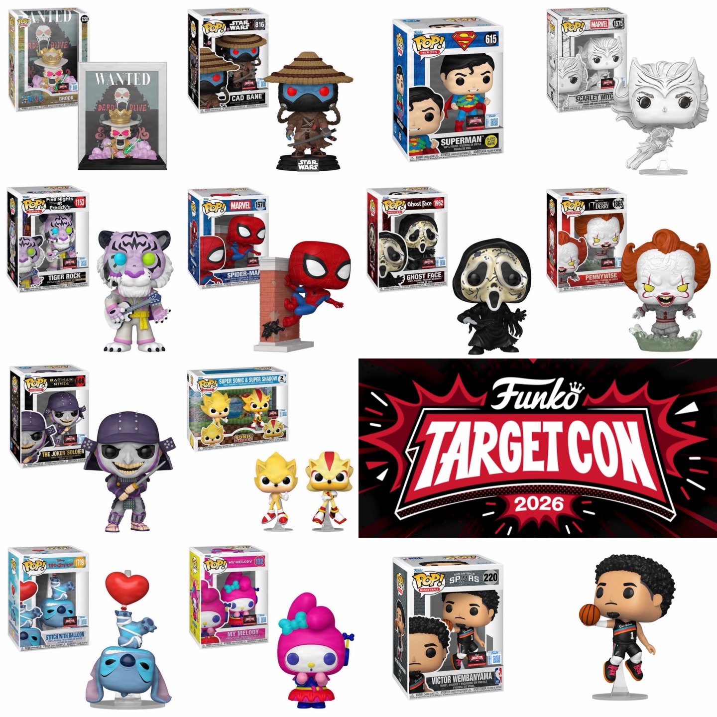 TargetCon exclusives are street dated... - Dis Collectibles | Facebook