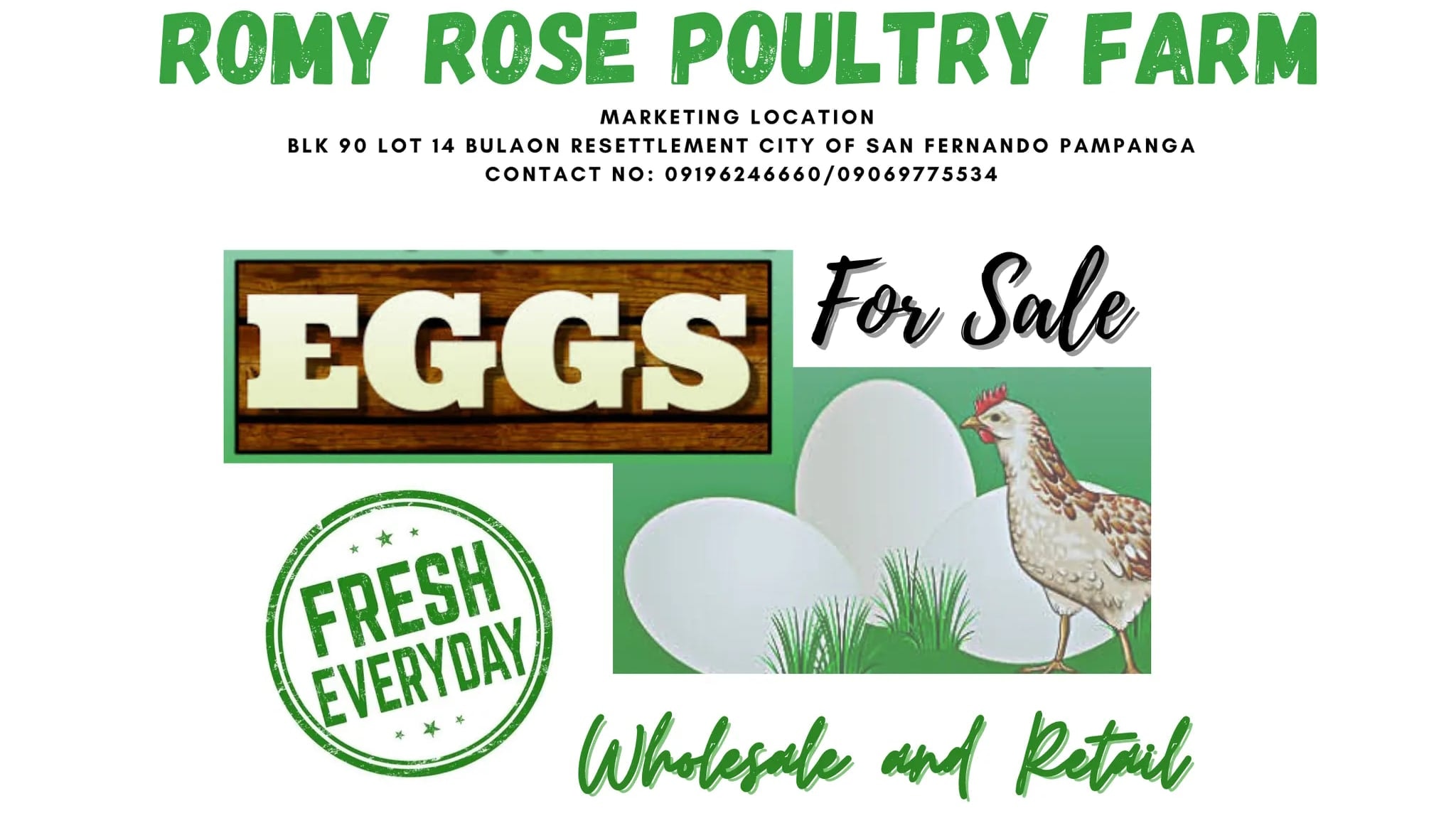 ROMY ROSE Poultry Farm | San Fernando