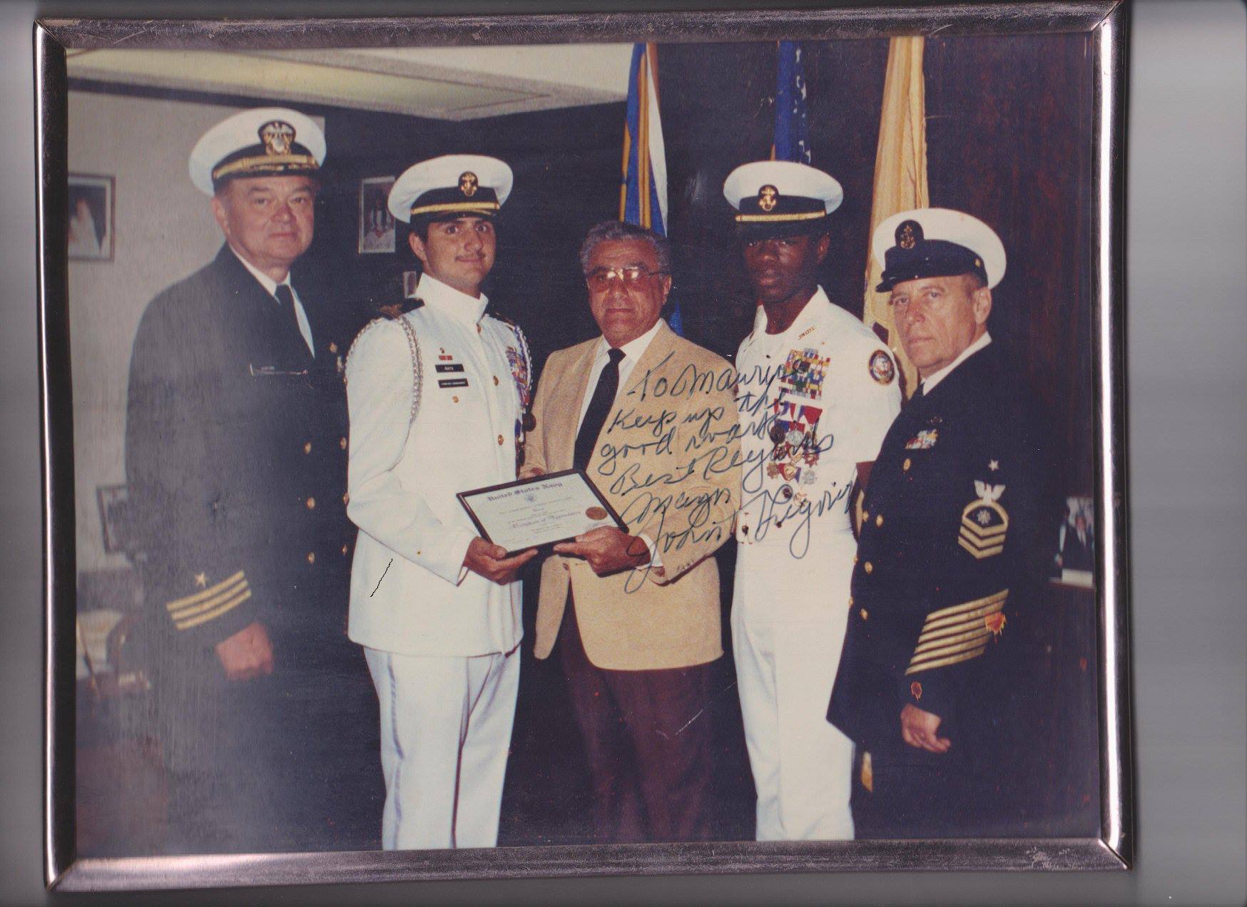 In Memory Of Commander Jadwin Sortore