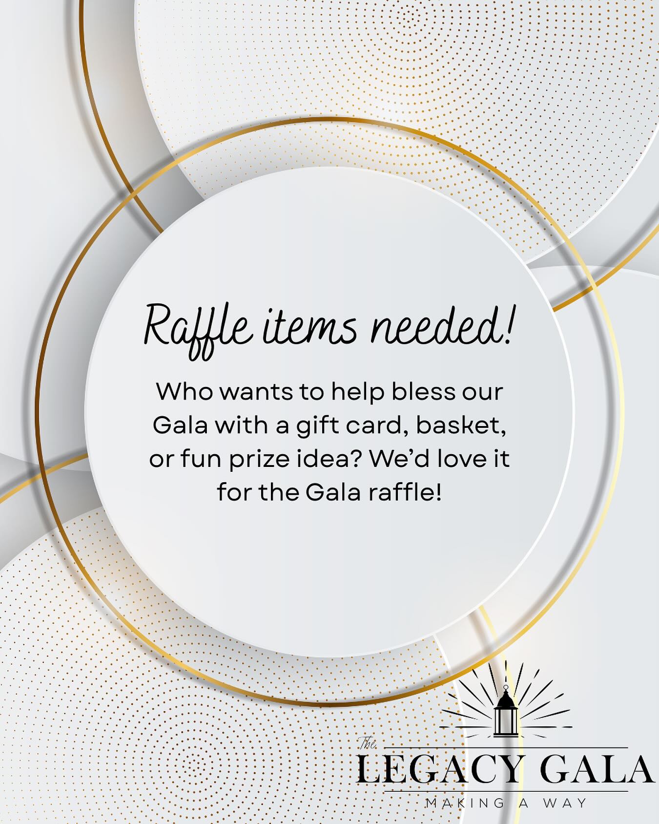 Raffle Items Needed! Help... - Cambridge Christian School | Facebook