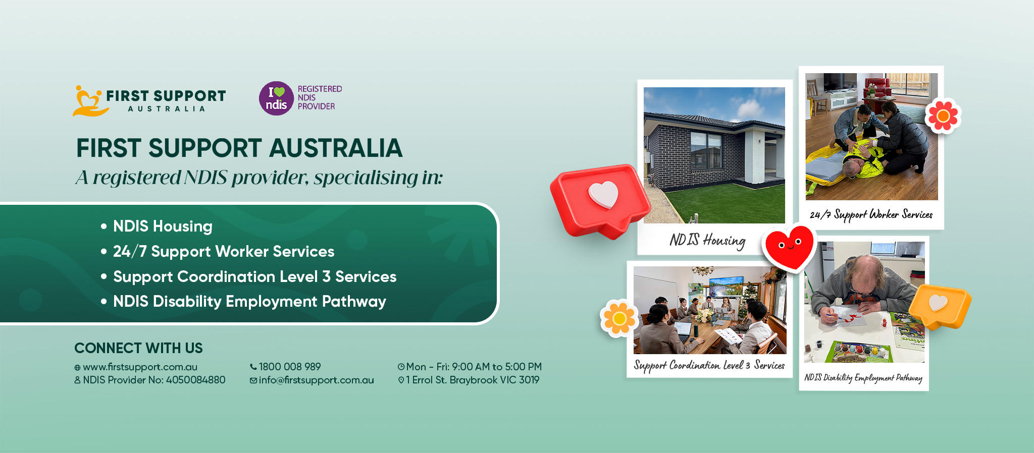 First Support Australia | Braybrook VIC