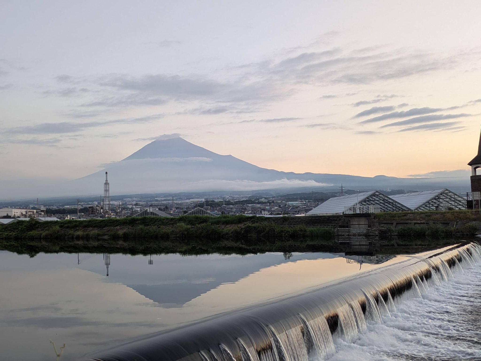 9月1日、久しぶりに富士山が見られました〜！今日から9月ですね