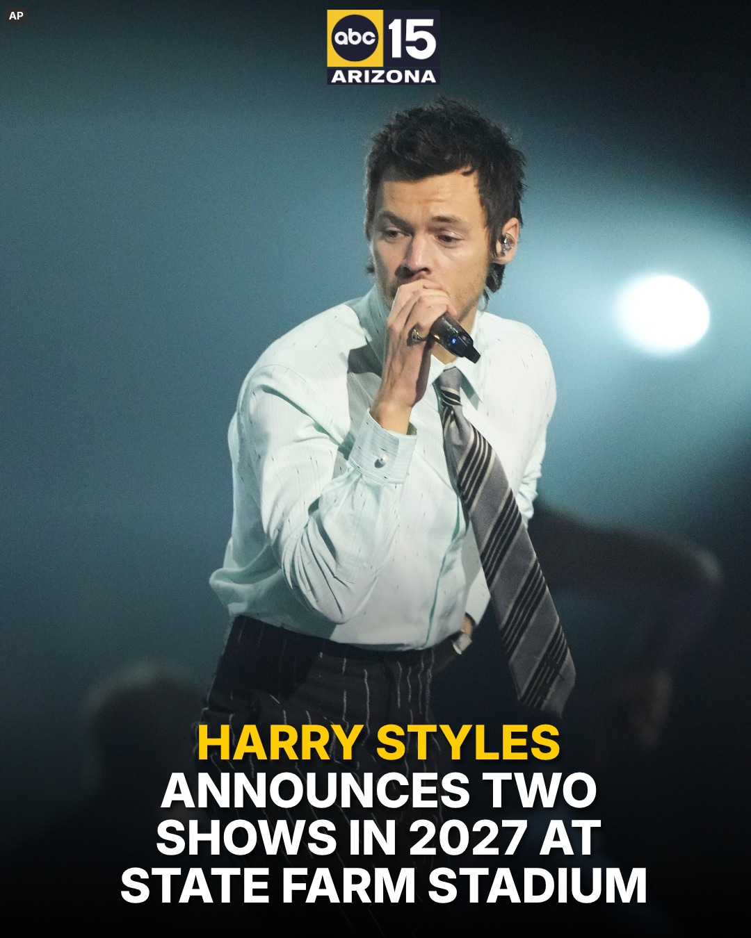 Pop music star Harry Styles is expanding his concert tour to