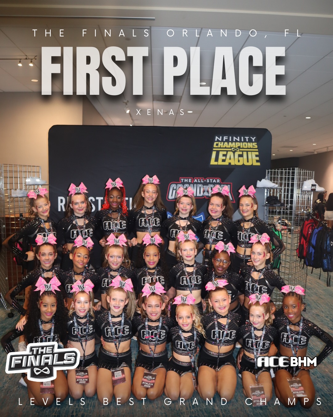 Ace of Birmingham cheer teams win first place titles in Orlando