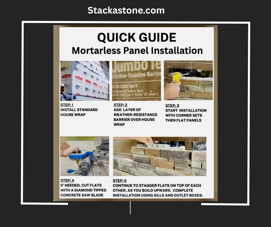 🔨 Quick & Easy! 🔨 Installing... - Stack-A-Stone LLC | Facebook