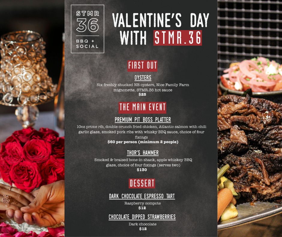 Stmr.36 - 💘 Love is on the menu at STMR.36. This Valentine’s Day, join ...