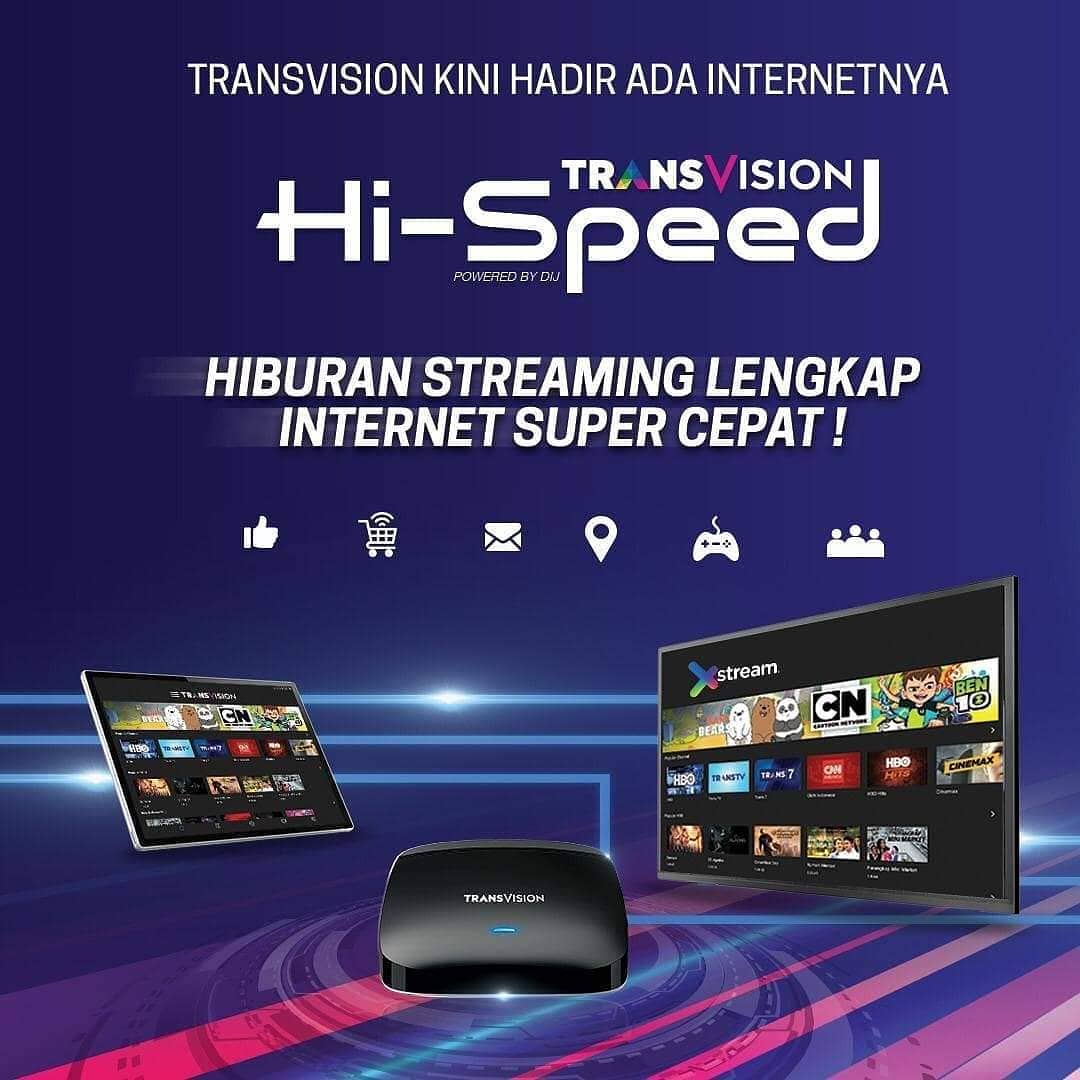 TransVision Bandung - Internet & TV kabel