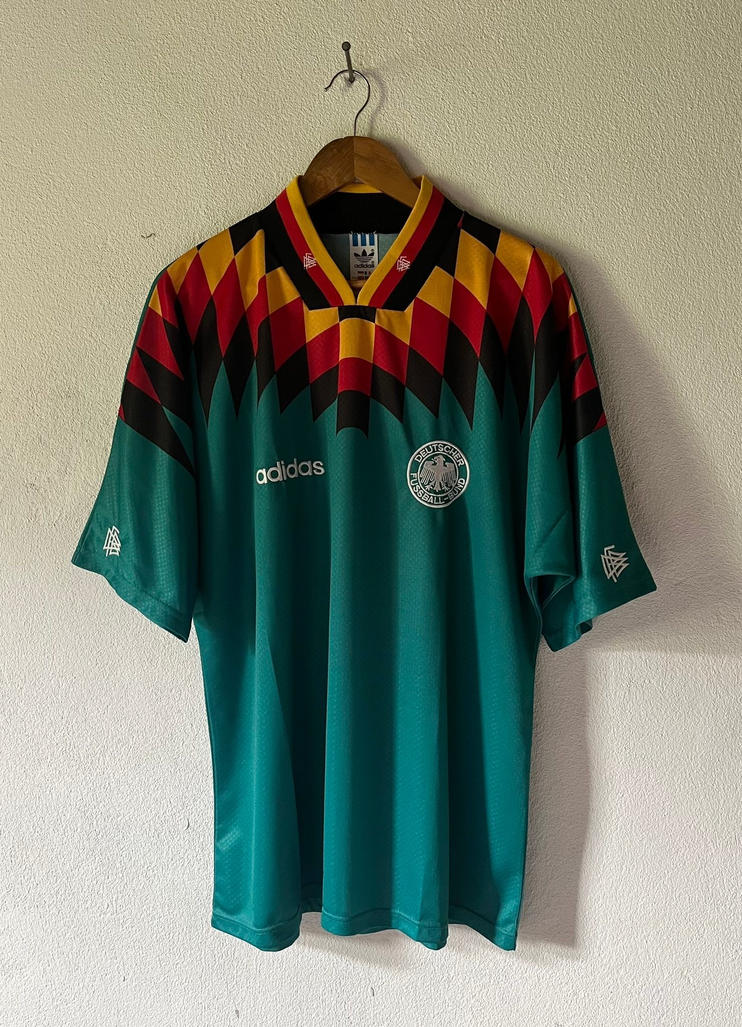 Germany 1994-96 away by adidas ?? Number 18 was Jürgen Klinsmann