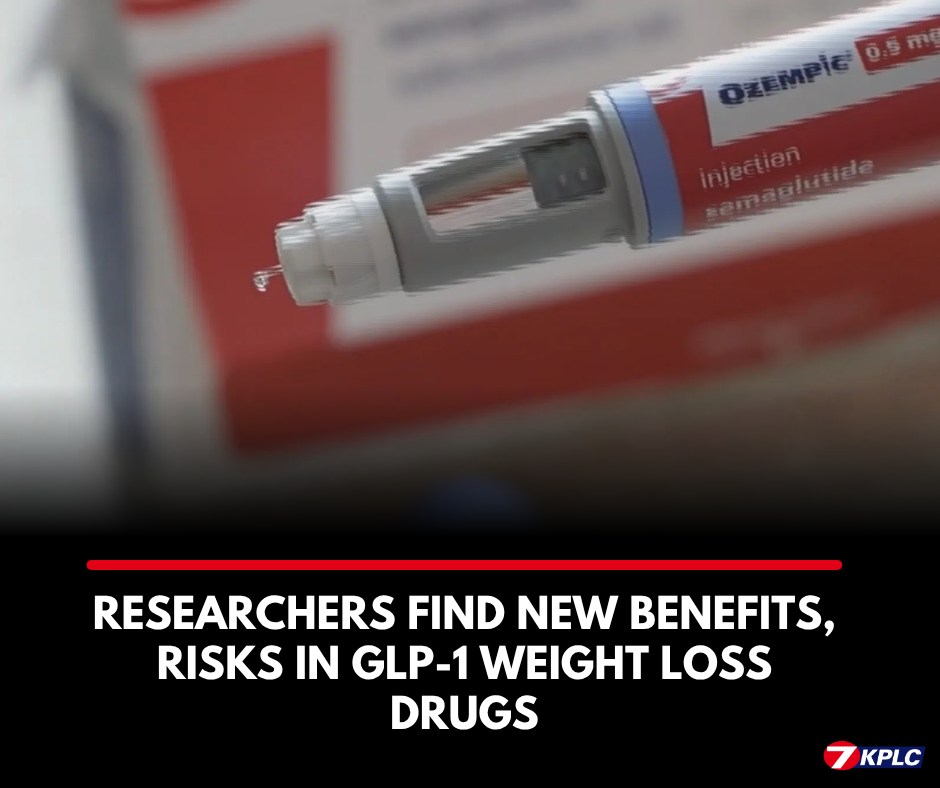 Doctors have used GLP-1 drugs for weight loss for about five years, and researchers say some of the benefits are catching them off guard >> https://www.kplctv.com/2026/08/18/researchers-find-new-benefits-risks-glp-1 -weight-loss-drugs