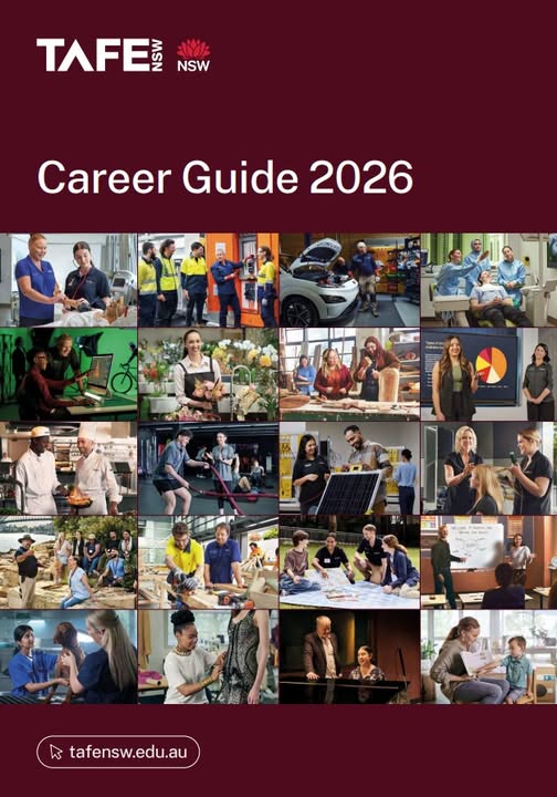 TAFE - TAFE NSW Career Guide 2026! https://www.tafensw.edu.au/courses ...
