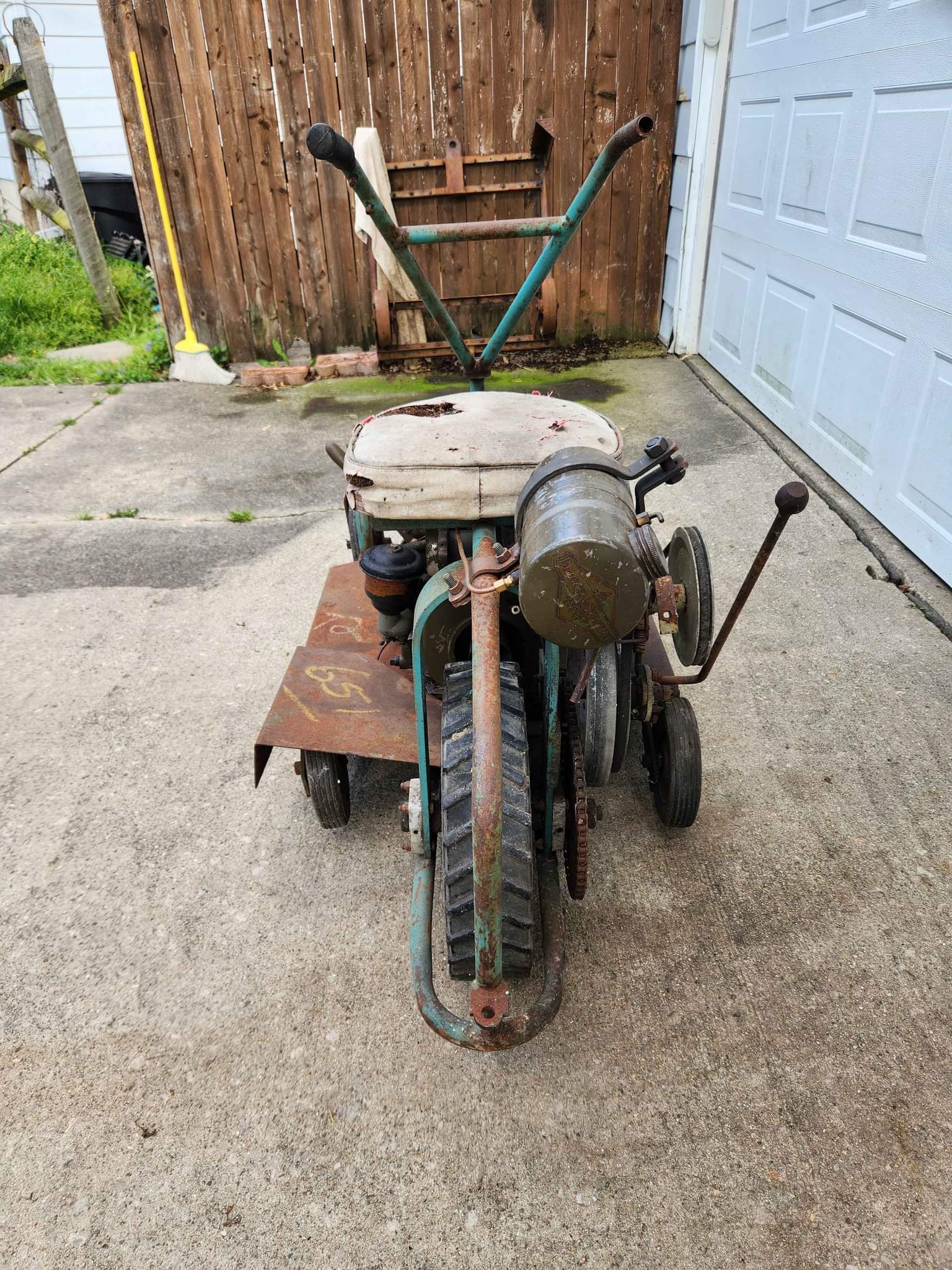 Fairbanks Morse Co 1940's-50's riding mower Root Manufacturing Co INC ...