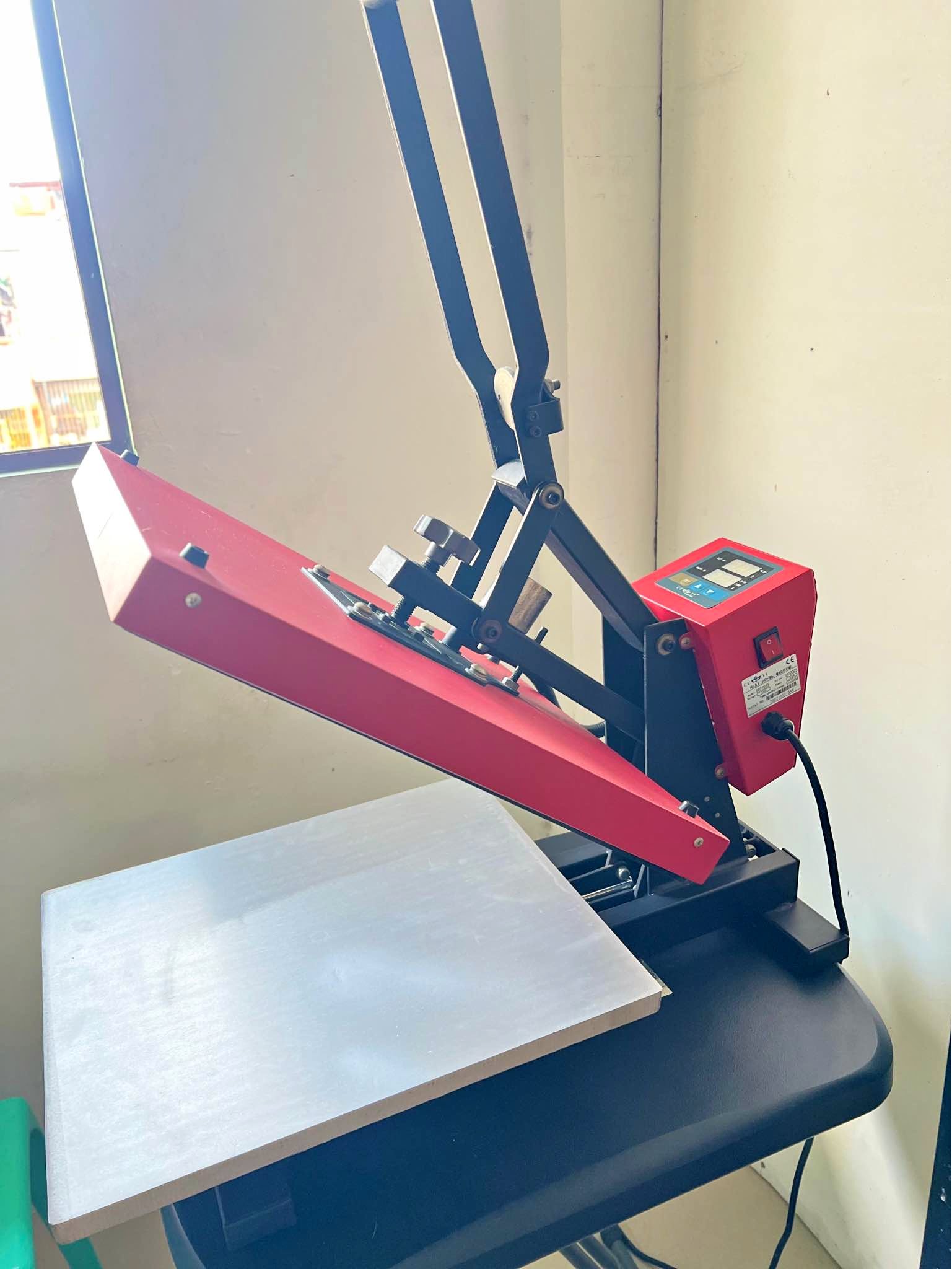 A3 CUYI Heat Press Machine (Heavy Duty Auto-Open / Manual Clam Type ...