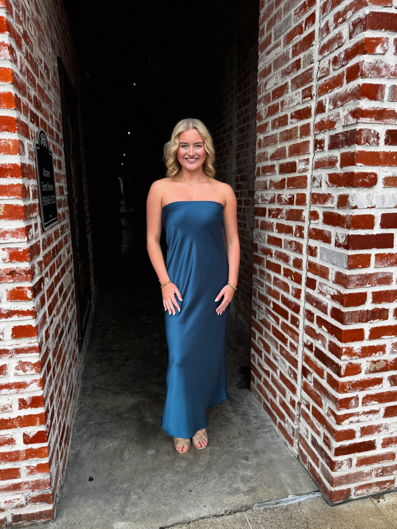 green emerald velvet dress ASHLEYlauren Style 12150