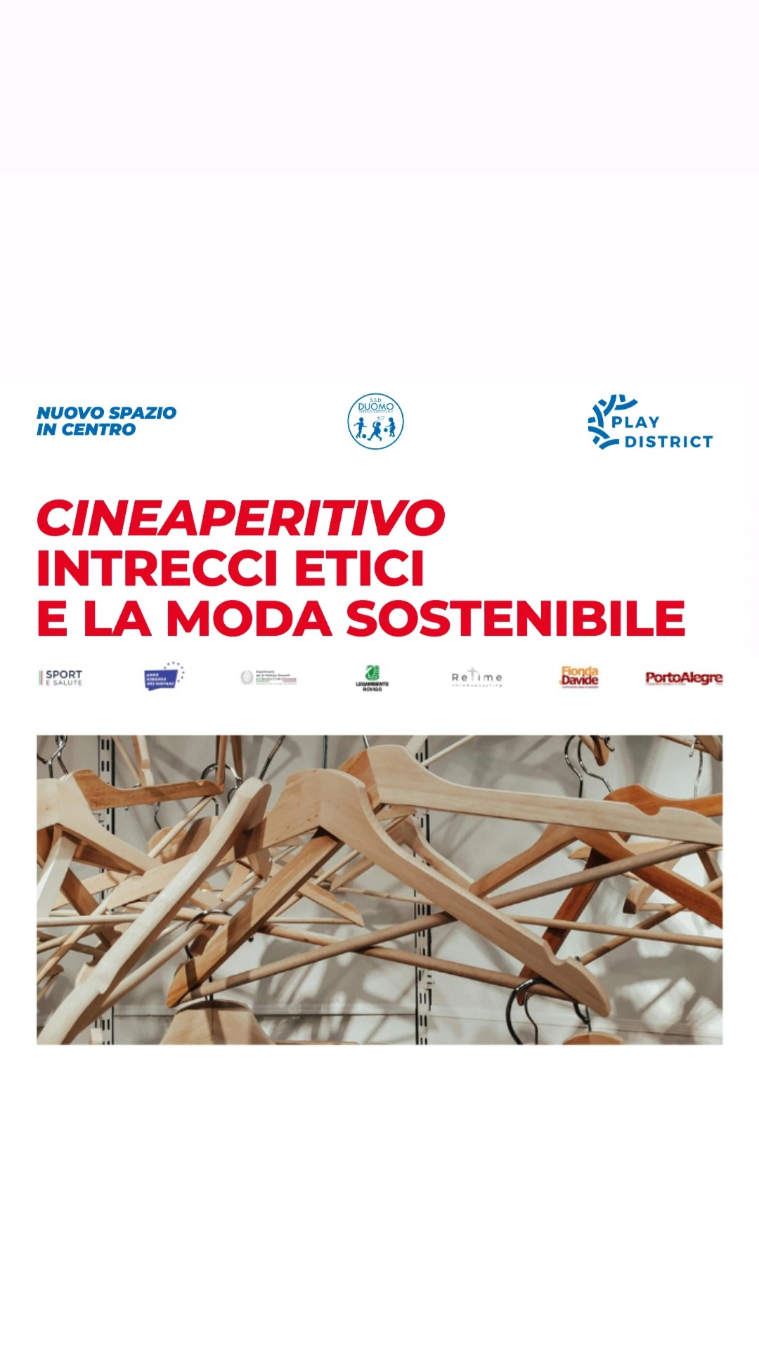 Cineaperitivo: Intrecci etici e la moda sostenibile