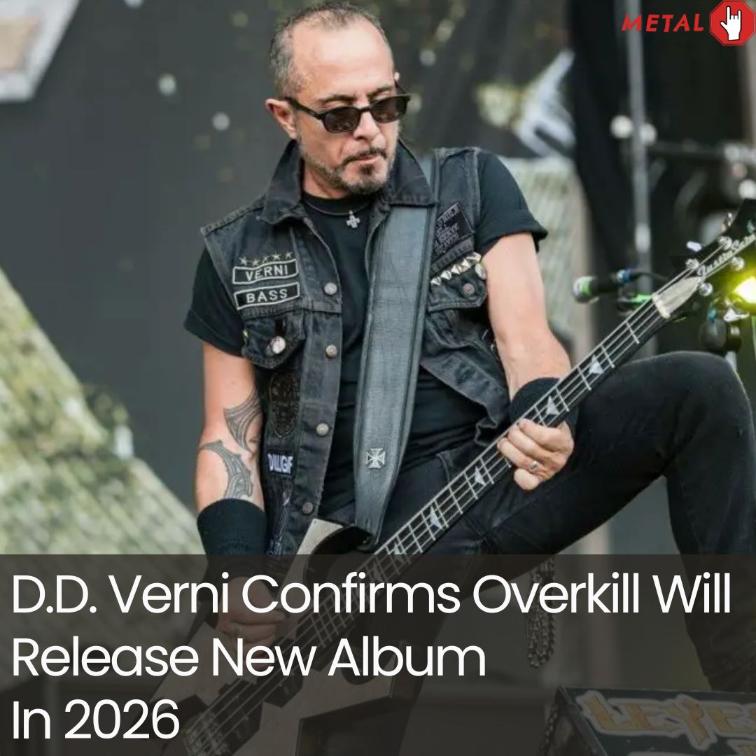 D.D. VERNI expects new OVERKILL album to be released in early 2027