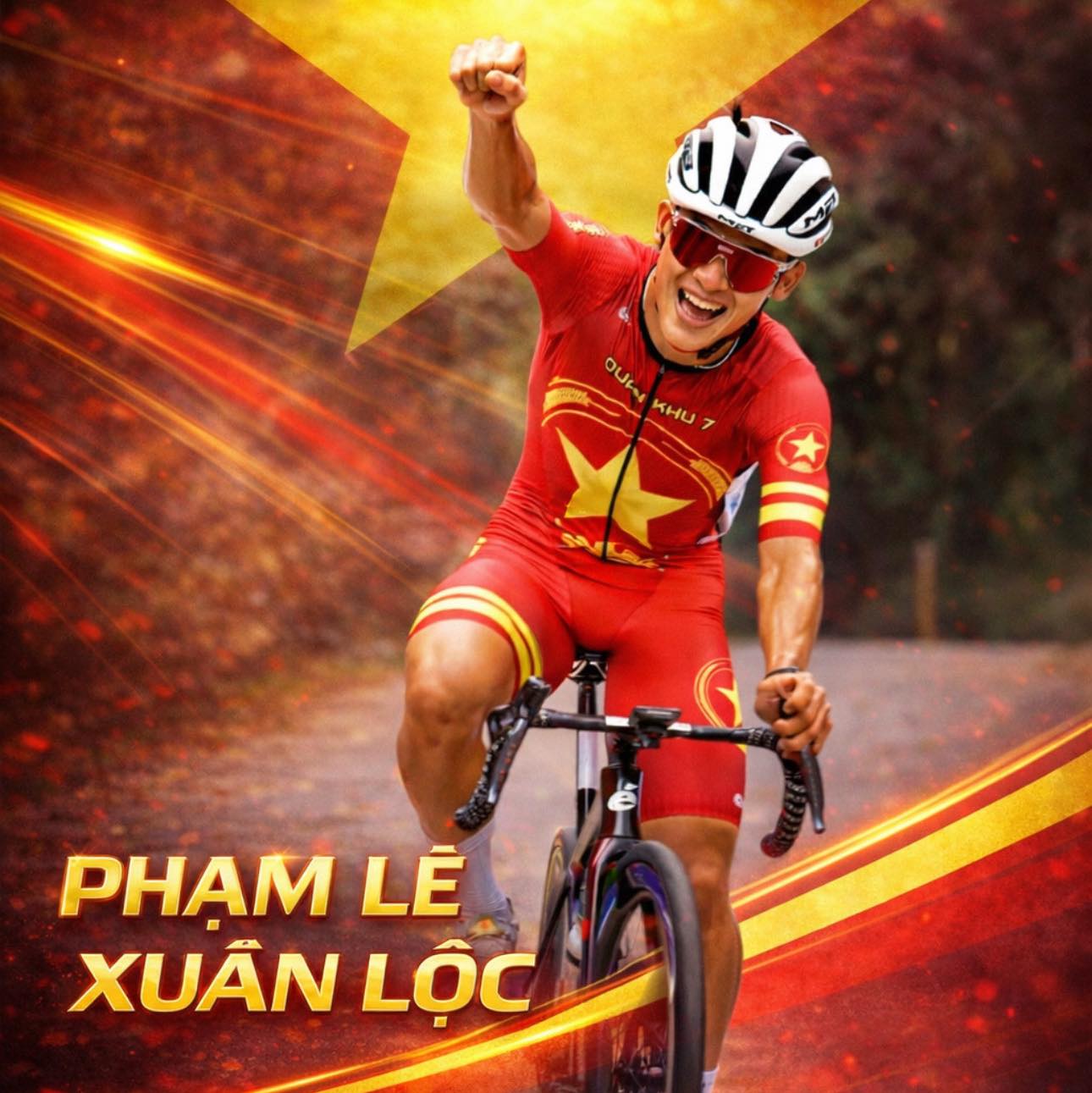 Phạm Lê Xuân Lộc với hành trình chinh phục mới 😍 Giải đua xe đạp