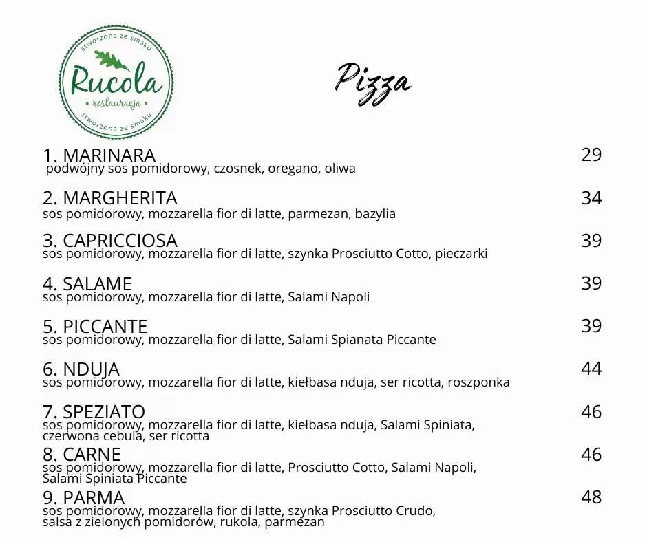 Rucola Restauracja | Zawada