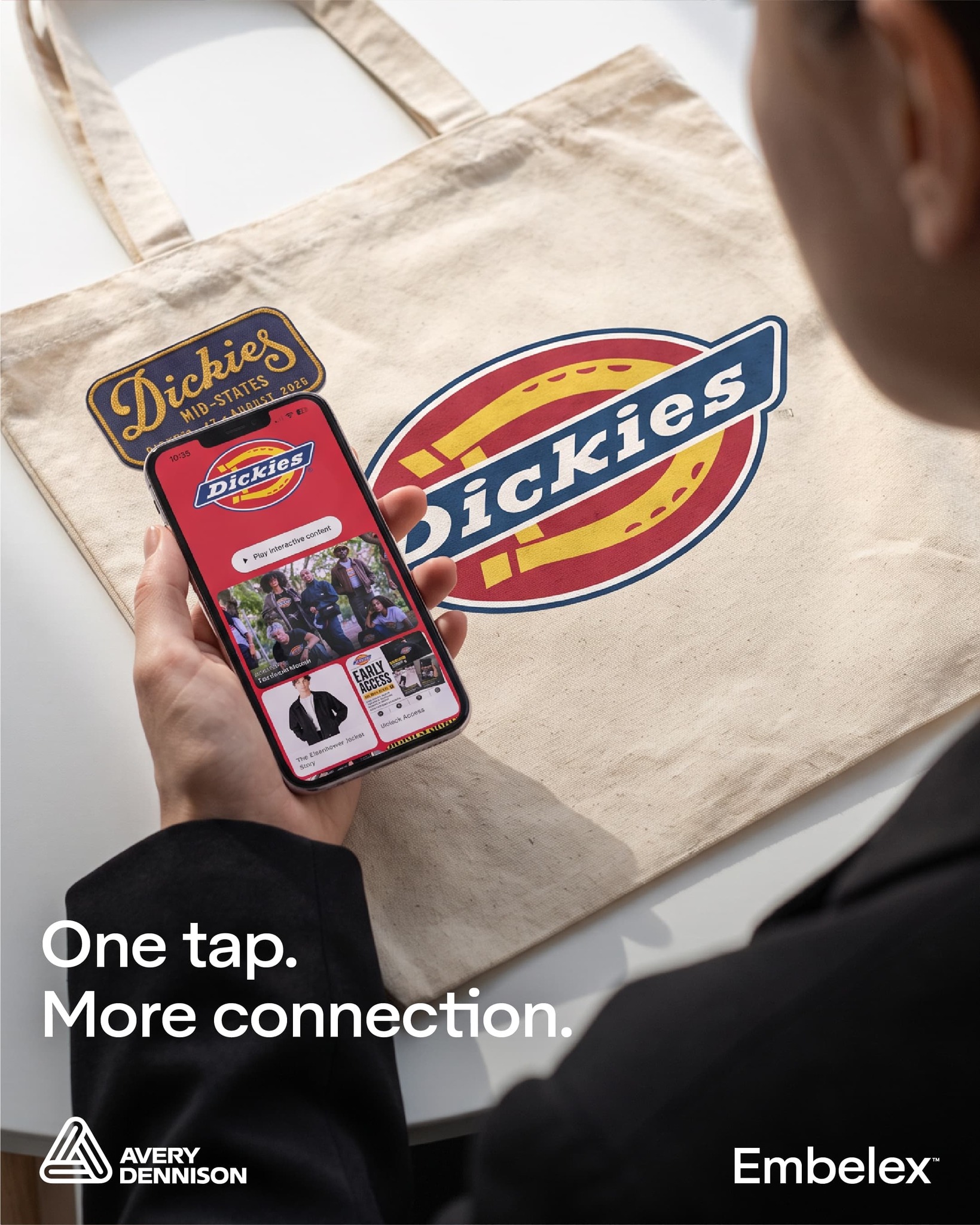 A label already earns its place on every garment. With NFC, it