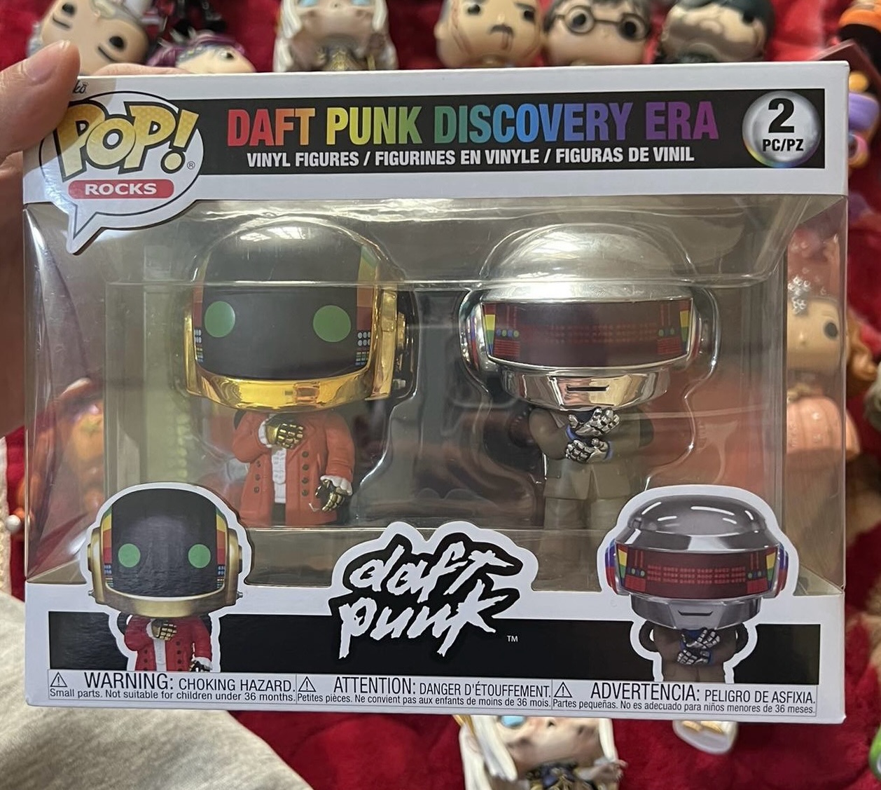 Closer look at the Daft Punk 2-pack! . #DaftPunk #Funko #FunkoPop