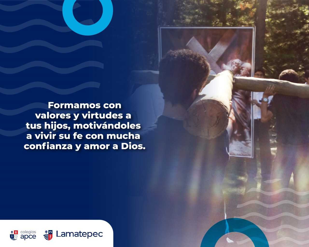 ¡Formamos espiritualmente y... - Colegio APCE - Lamatepec