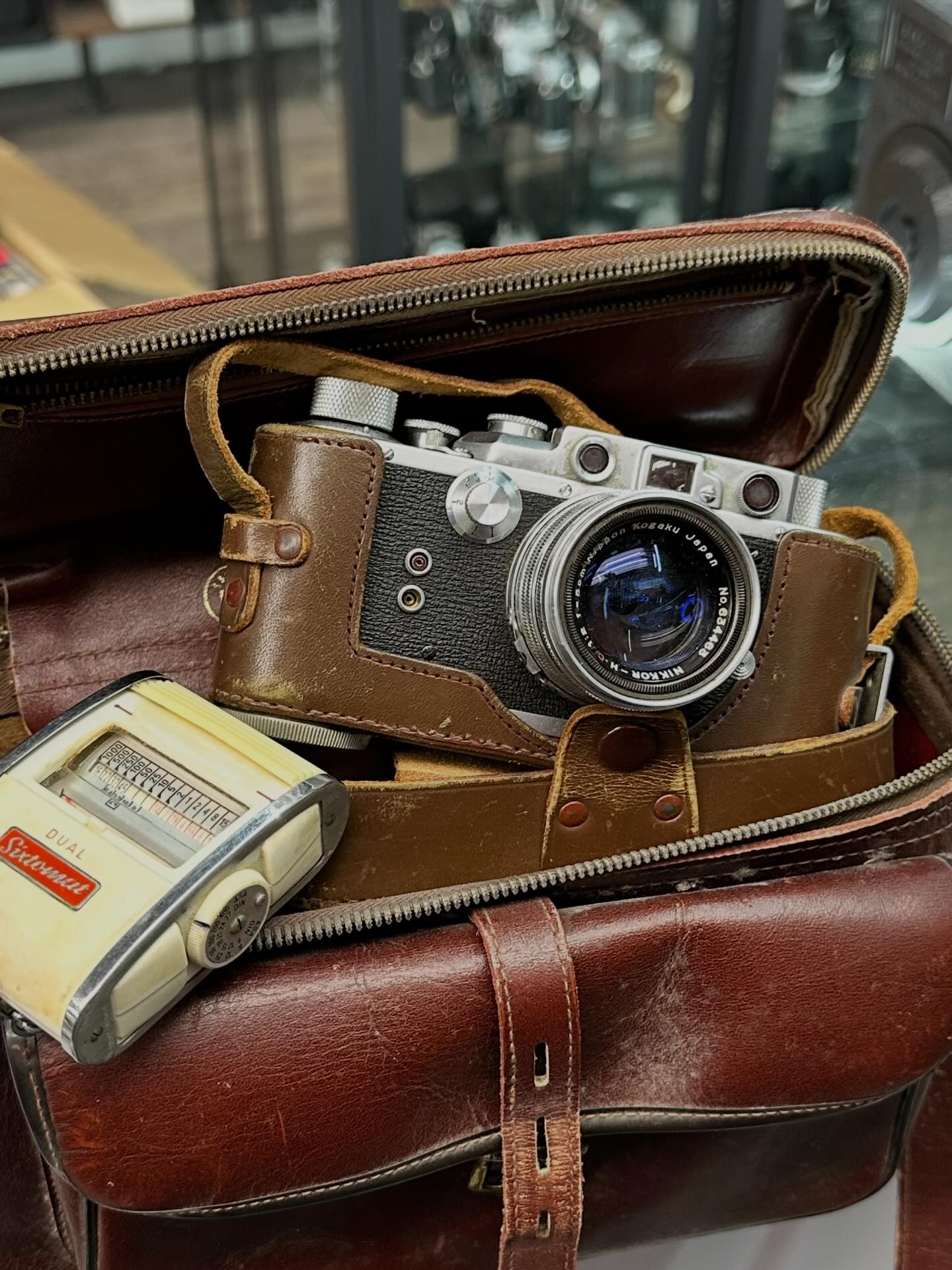 Love these old #leicacopies ~ Made in Japan, the #nicca Type III-s