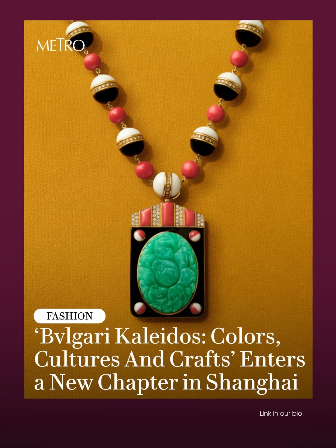 BvlgariKaleidos brings more than 300 chromatic jewelry