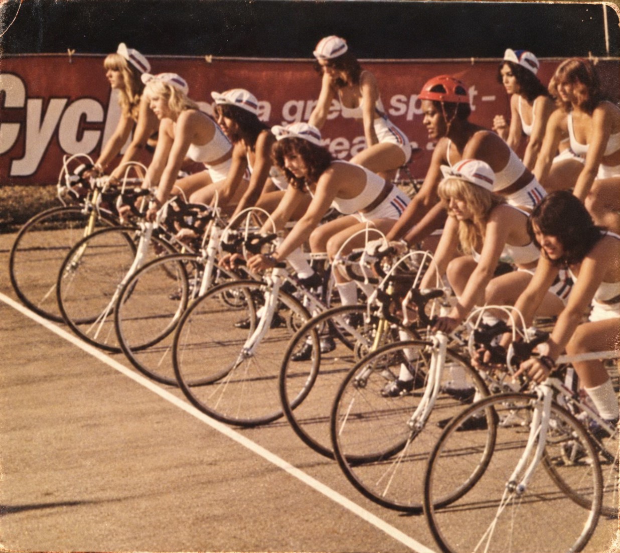 Queen's 1978 lp with bicycle race song and fold-out poster