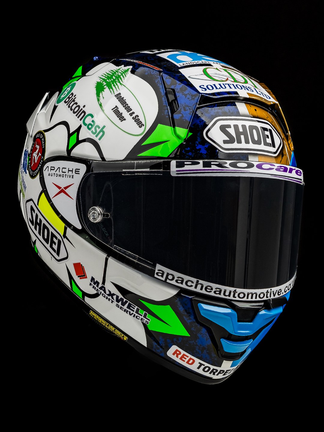 Dean Harrison Racing x Shoei Helmets UK Limited Edition X-SPR Pro