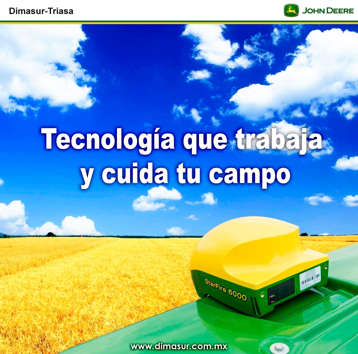 Dimasur - ¿Ya conoces el StarFire 6000?, Es la nueva...
