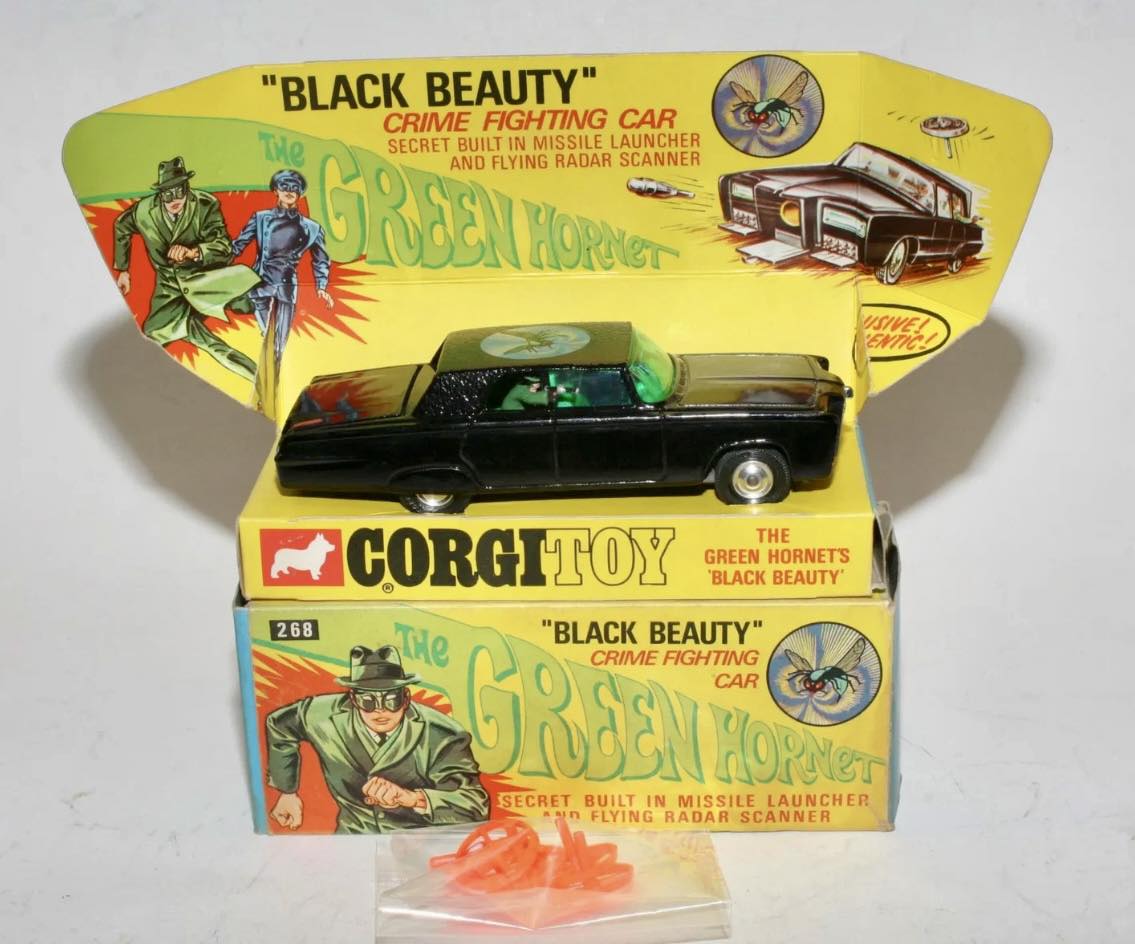Vintage Corgi Toys 268 - Green Hornet Black Beauty 1960-tal