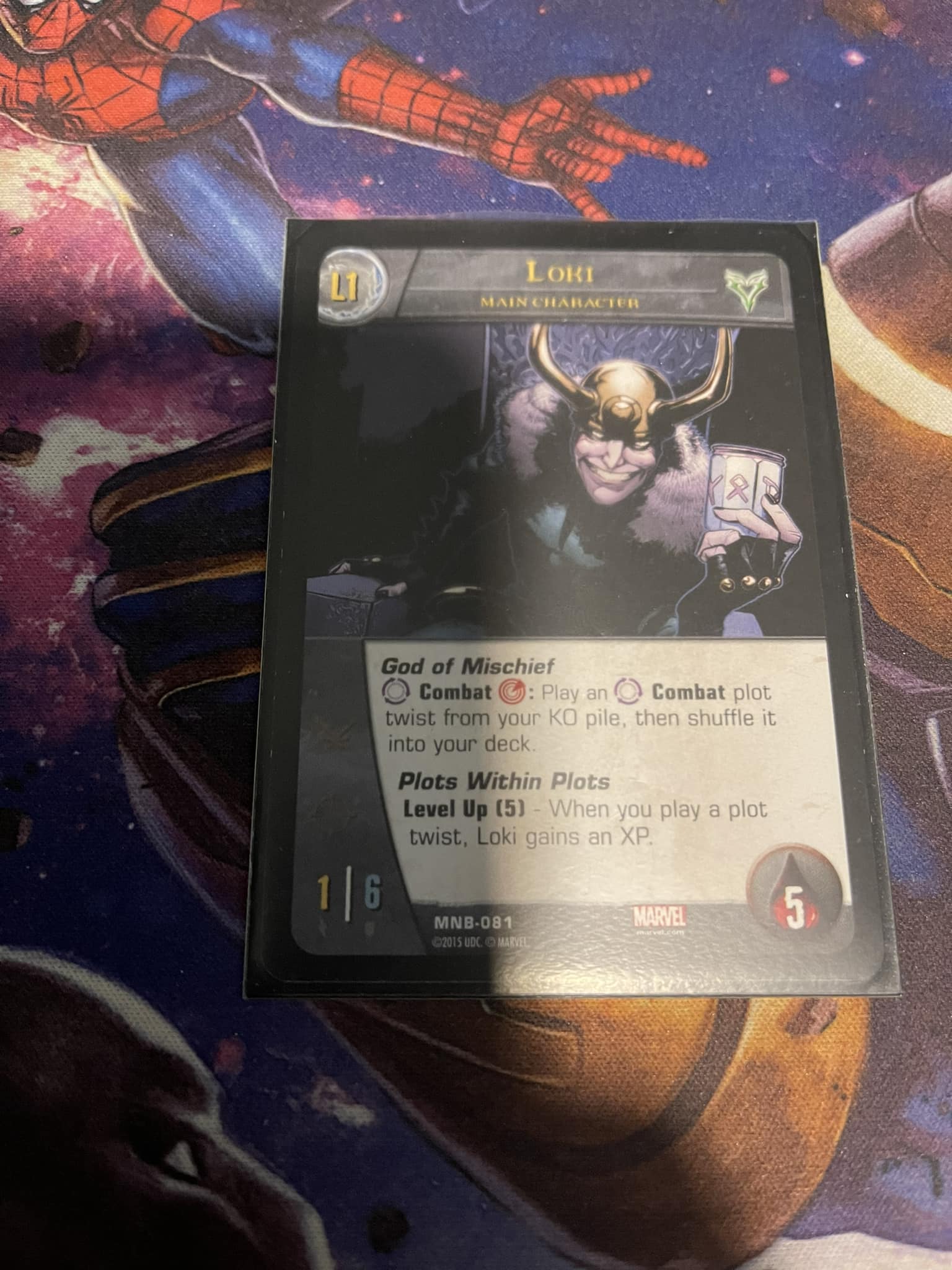 Holding onto Loki, Lord of Misrule MTG card