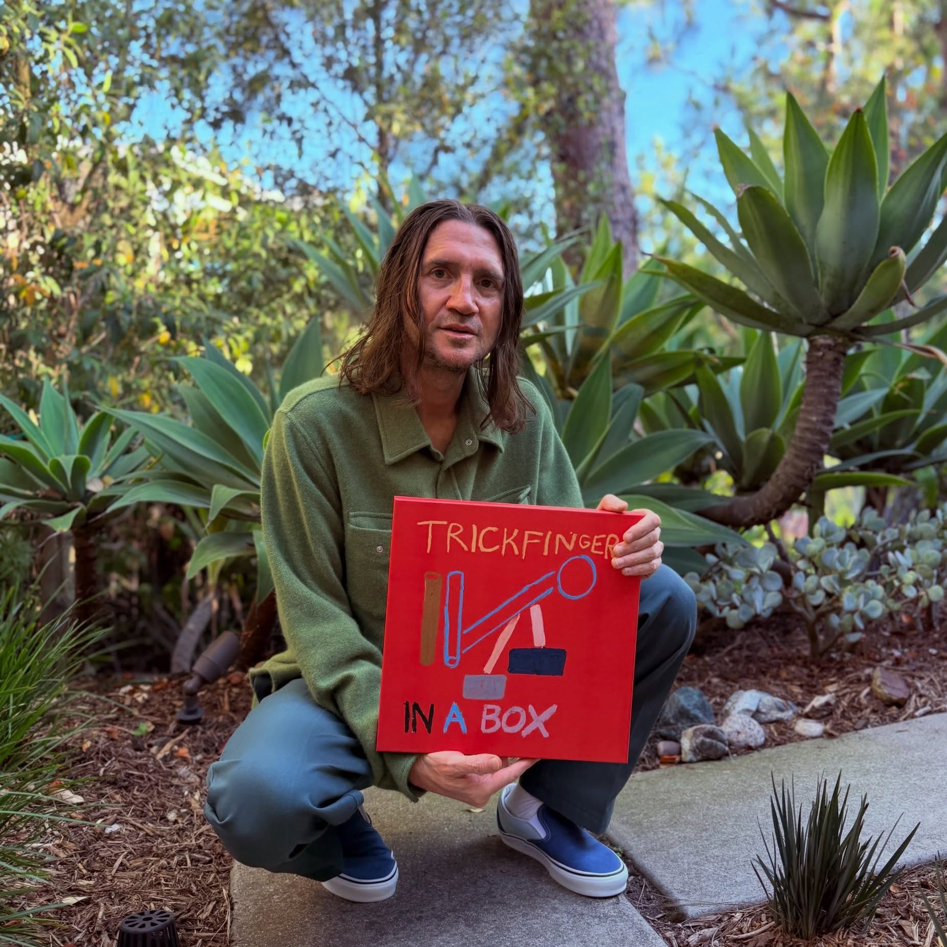 John Frusciante ジョン　作品集　コンプリート The most recent photo of John Frusciante with his new box set, In