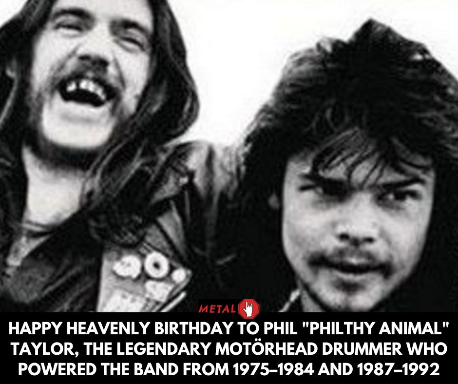 Metal Stop - Happy heavenly birthday to Phil 