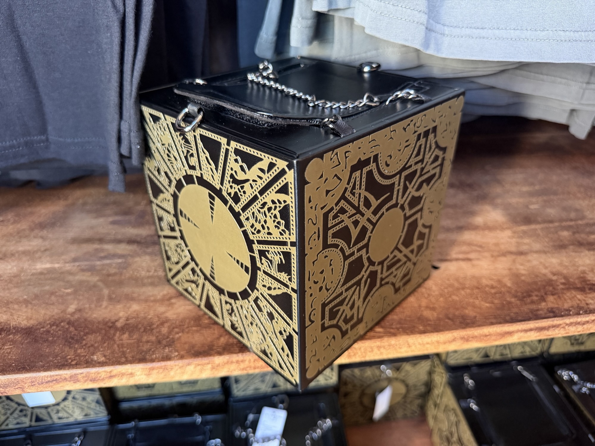 The Lament Configuration, aka the Hellraiser puzzle box, bag is