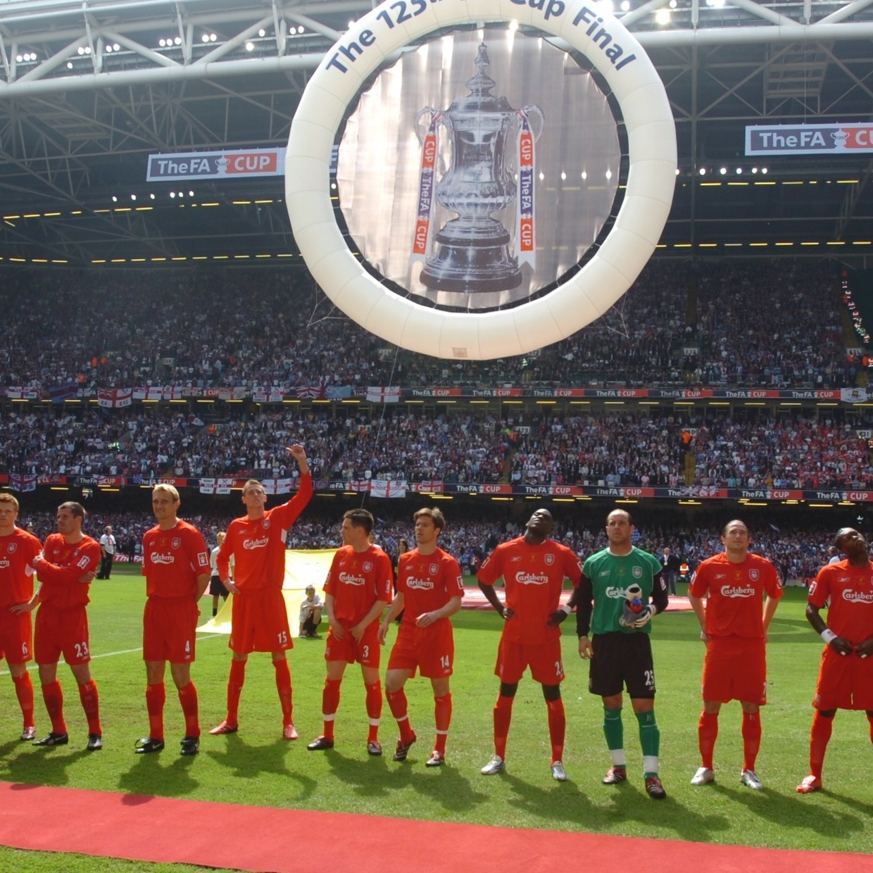 On this day in 2006, Liverpool beat West Ham in the FA Cup Final 