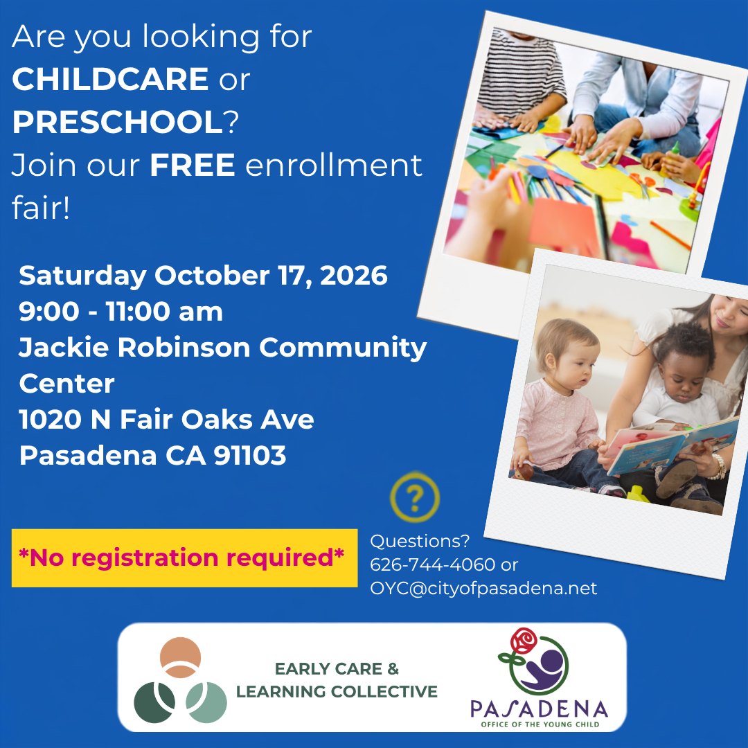 Childcare and Preschool Enrollment Fair