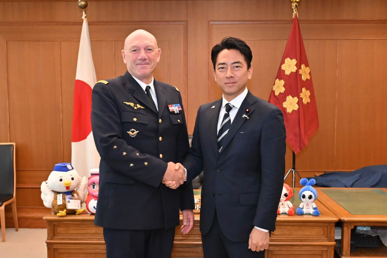 防衛省（Japan - 防衛副大臣訓示（1）