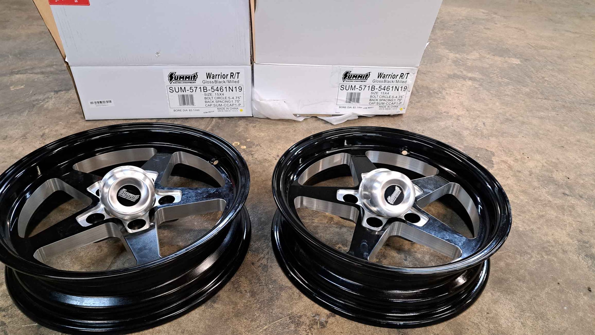 Summit warrior rt rims - Car Wheels, Tires & Parts - Ravenna, Ohio ...