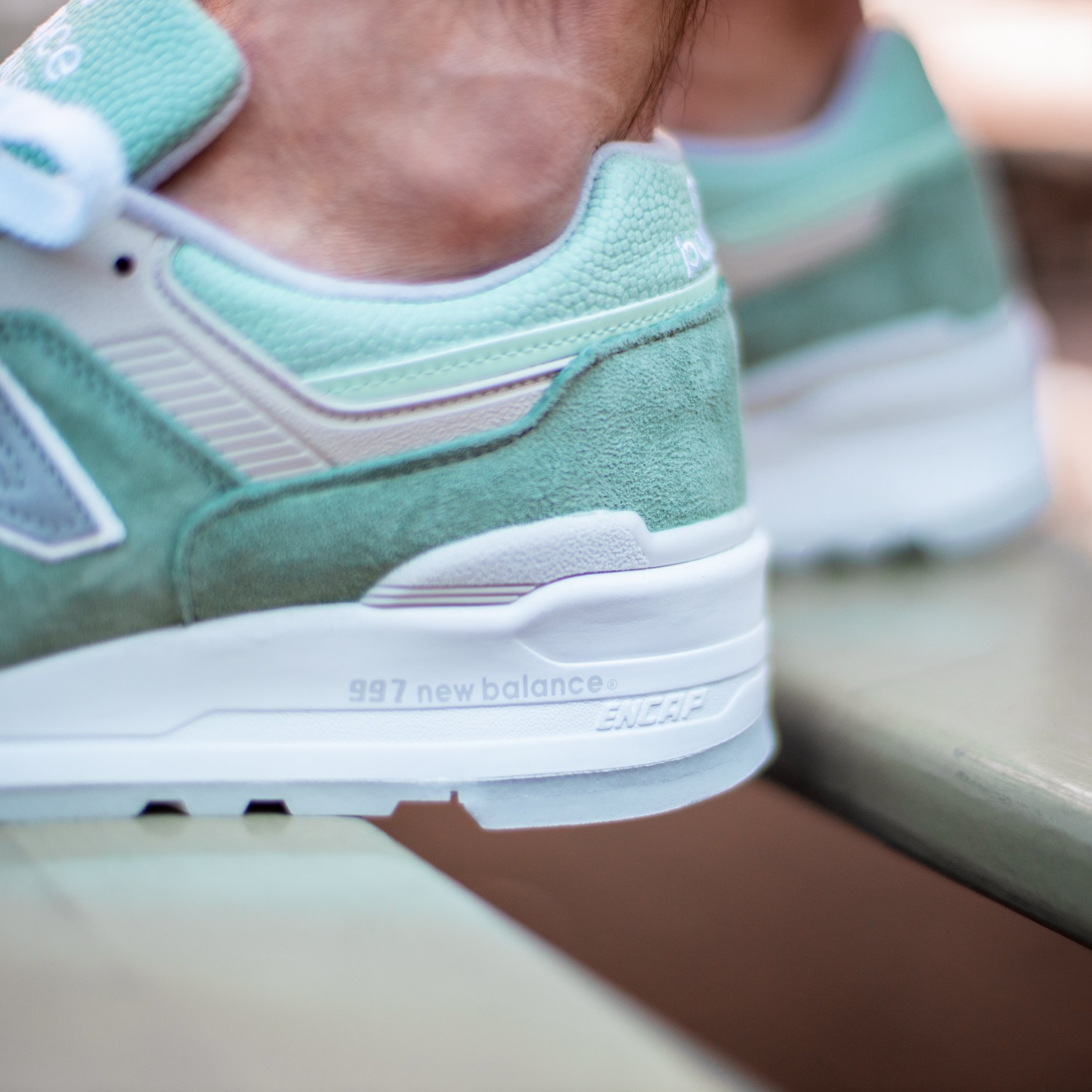 New Balance M997SOB Less is More Mint/Green Made in USA available