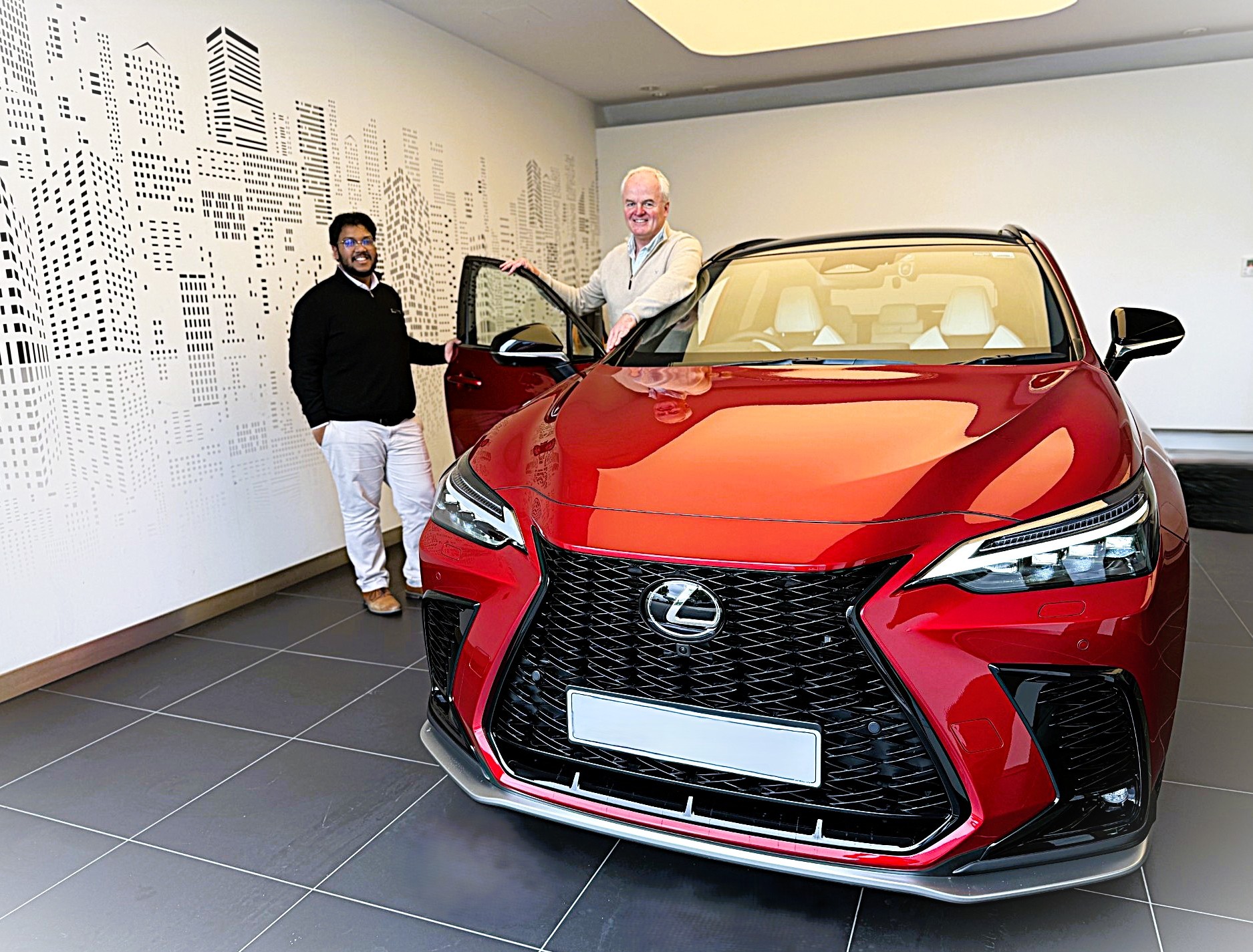 It was a huge pleasure for Raf to hand the keys over to returning