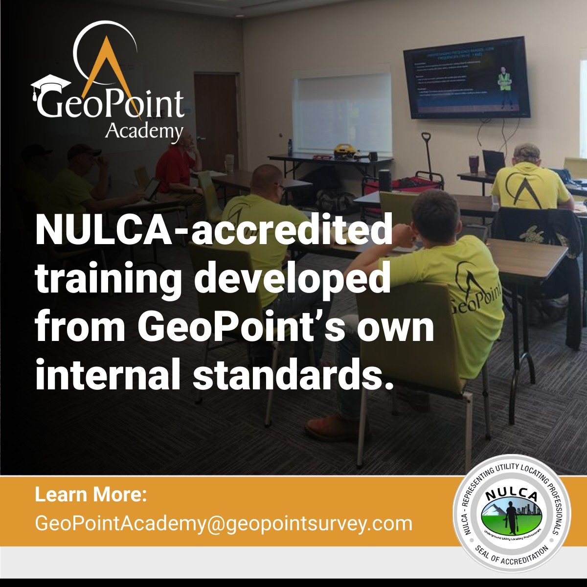 GeoPoint - Some training programs teach theory in isolation. GeoPoint ...